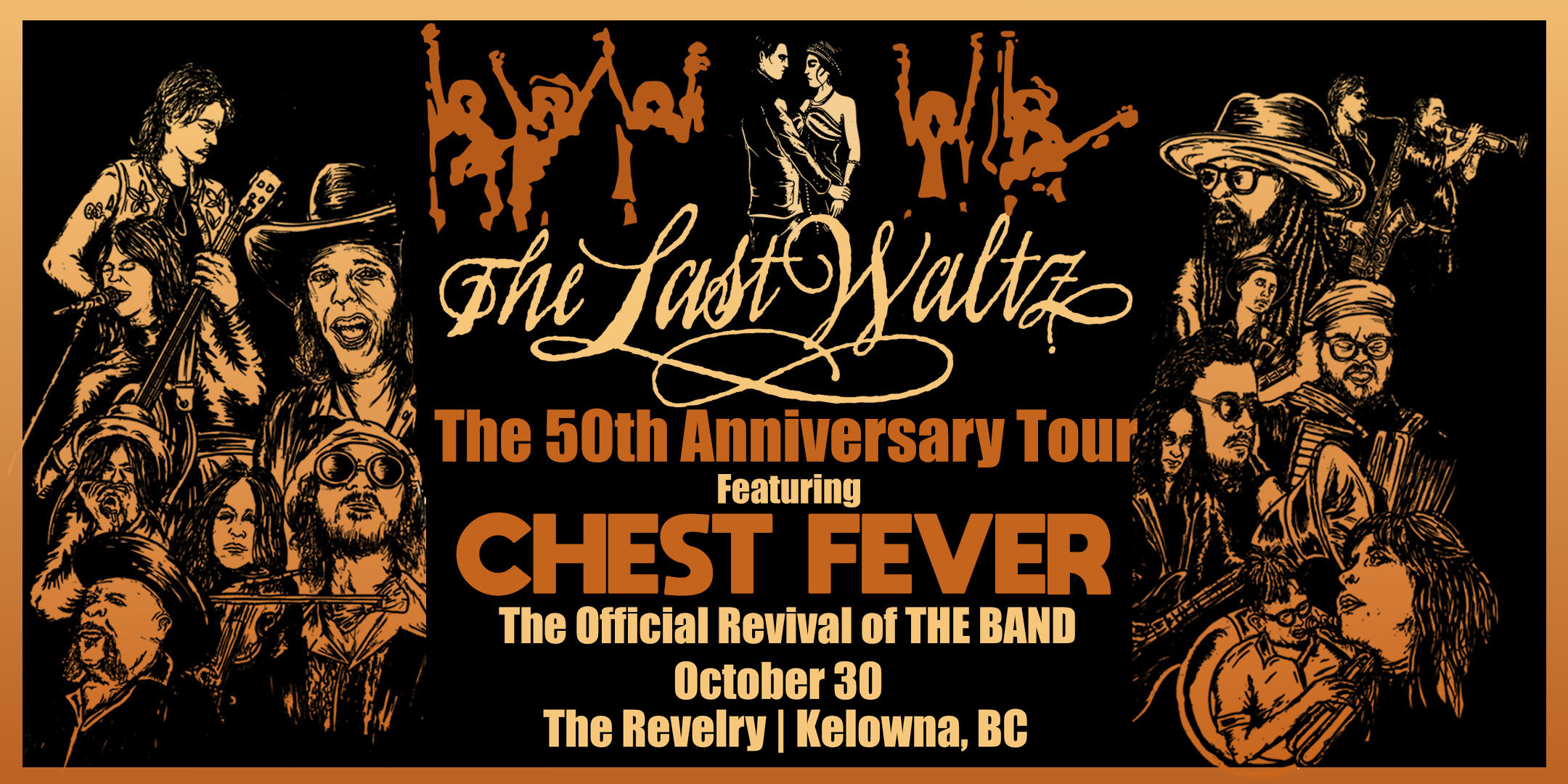 Chest Fever presents The Last Waltz 50th Anniversary at Revelry in Kelowna