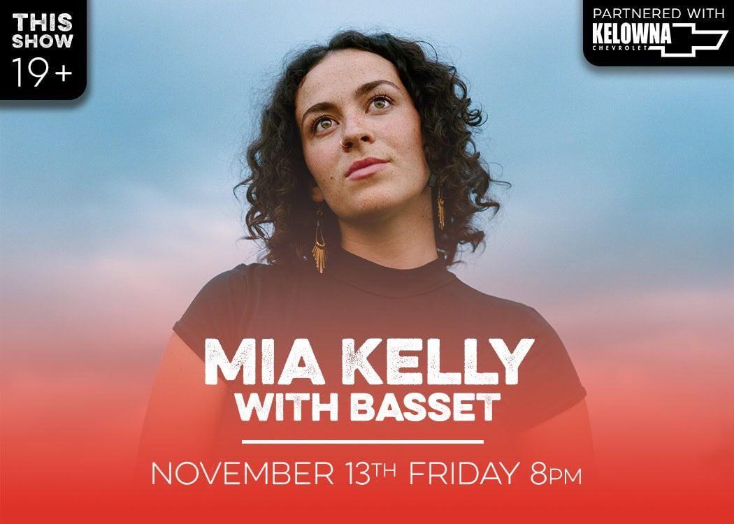 Mia Kelly with Basset